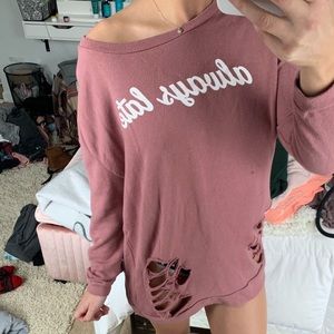 Over sized hoodie